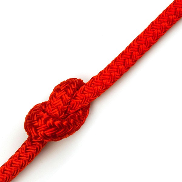 Braid On Braid Polyester Rope - Red – Westward Rope and Wire